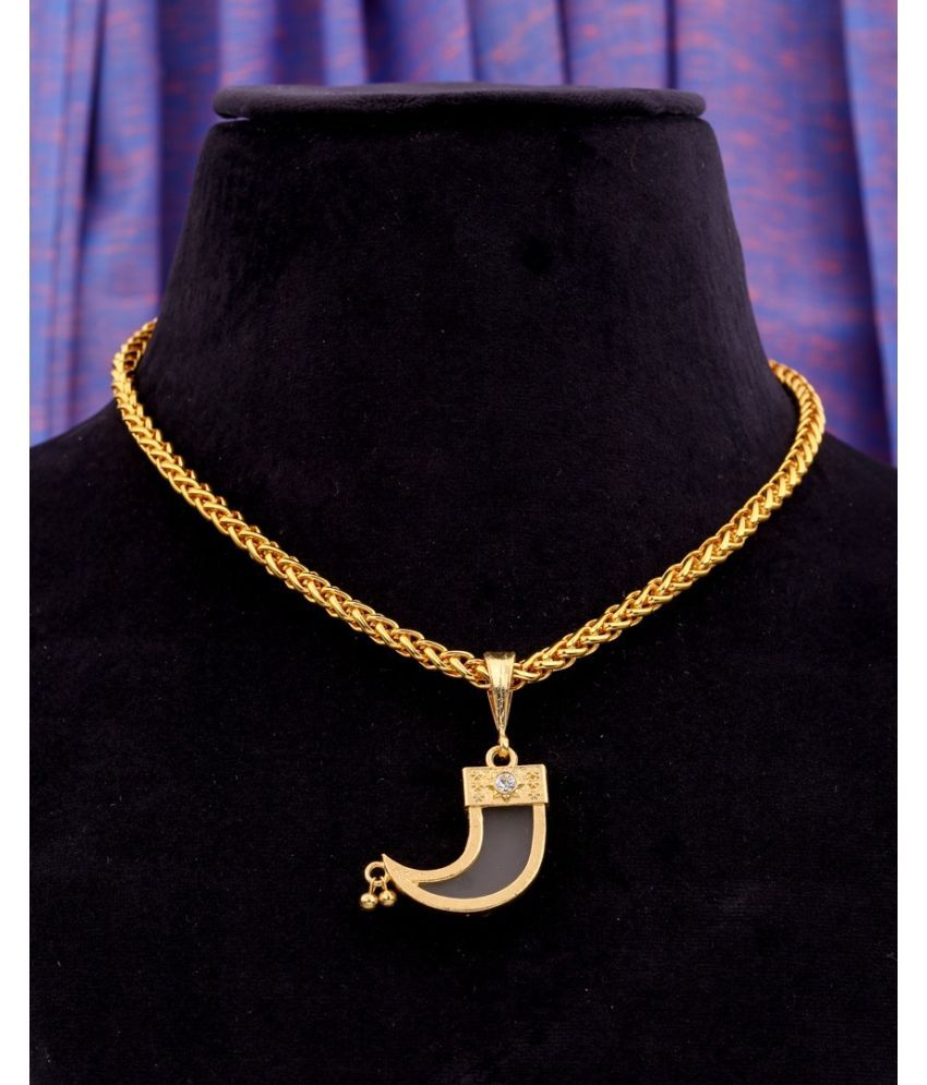     			Swastik Creation Gold Plated Chain ( Set of 1 )