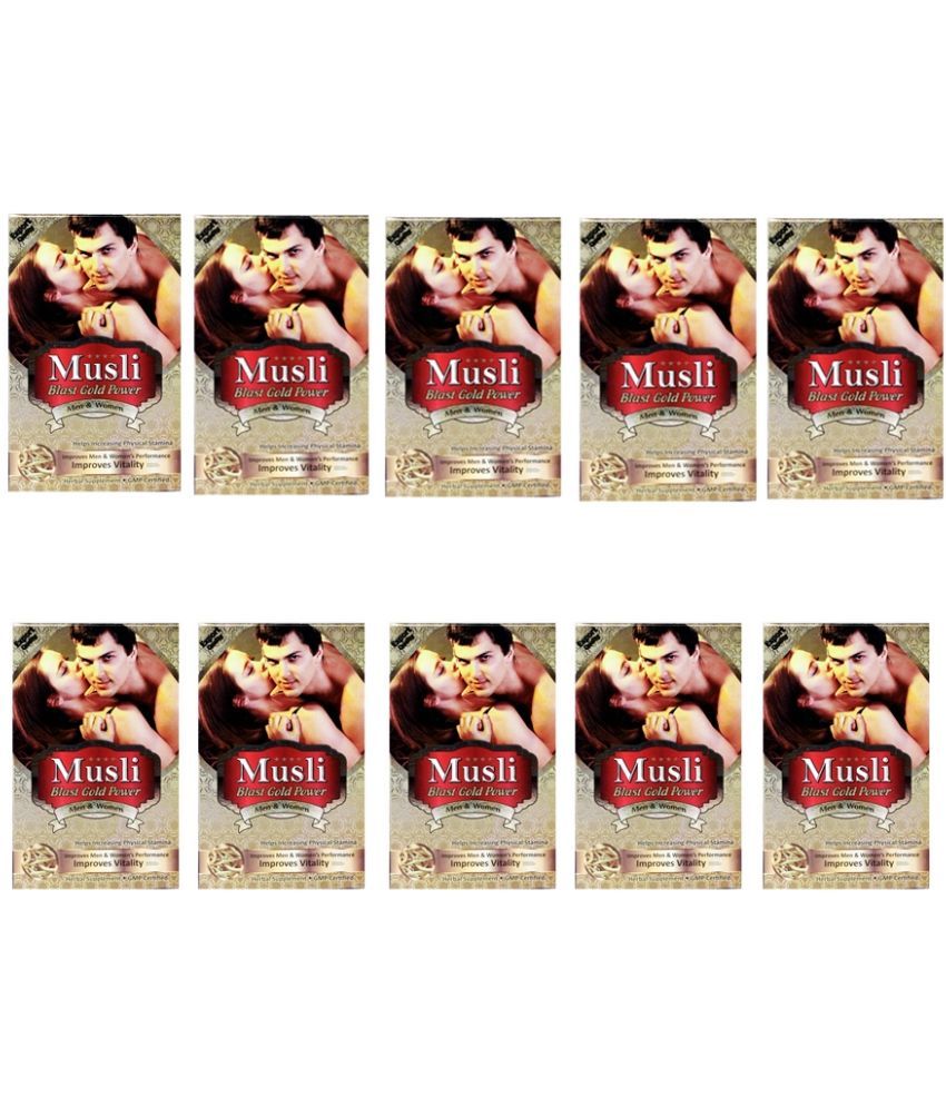     			Dr. Chopra Musli Blast Gold Power Capsules For Men & Women 10no.s Pack of 10