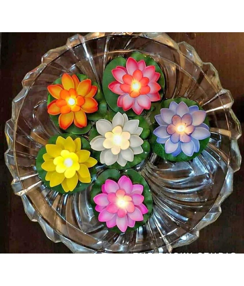     			ItsApna Multicolor 3Mtr Electric Diya ( Pack of 6 )