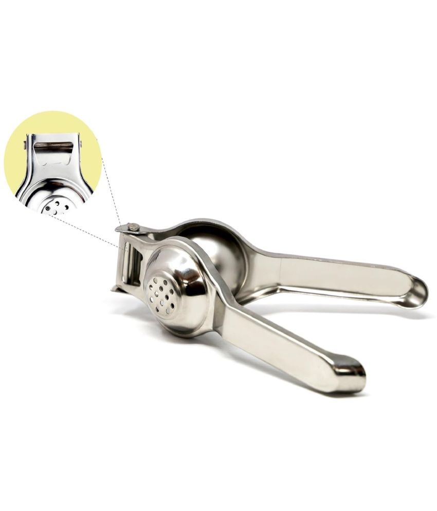     			KAREBEAUTY Stainless Steel Silver Squeezer ( Pack of 1 )