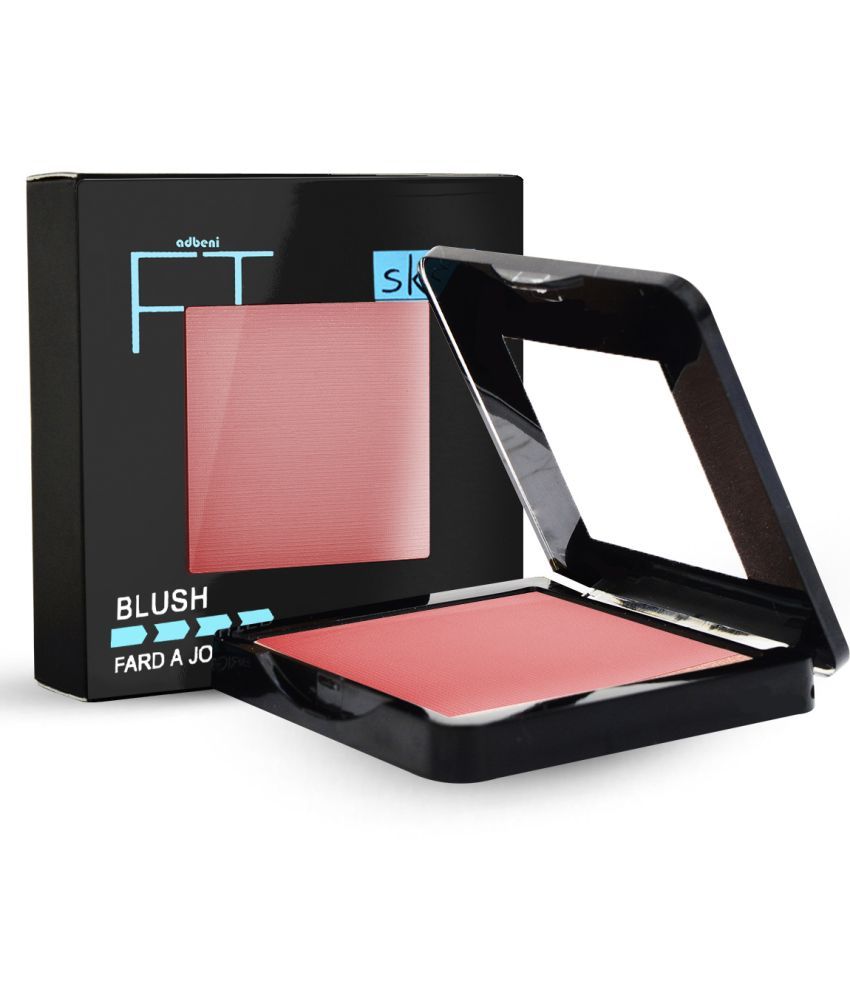     			Adbeni Matte Lightweight Smooth Texture Pressed Powder Blush Fit Skin Shade-01 Rose Pink 35 g