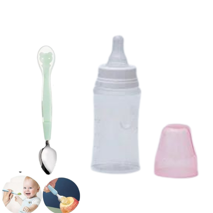     			BBYARAJ 125 Transparent Feeding Bottle ( Pack of 1 )