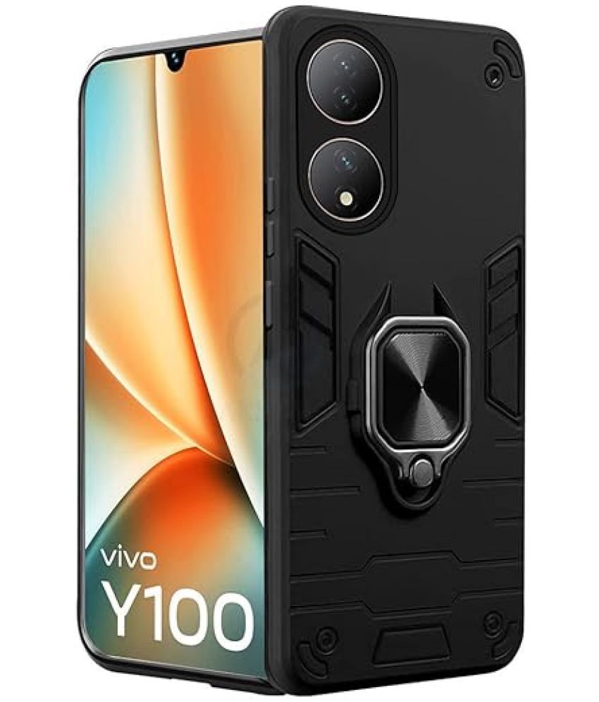     			Doyen Creations Shock Proof Case Compatible For Polycarbonate Vivo Y100 ( )