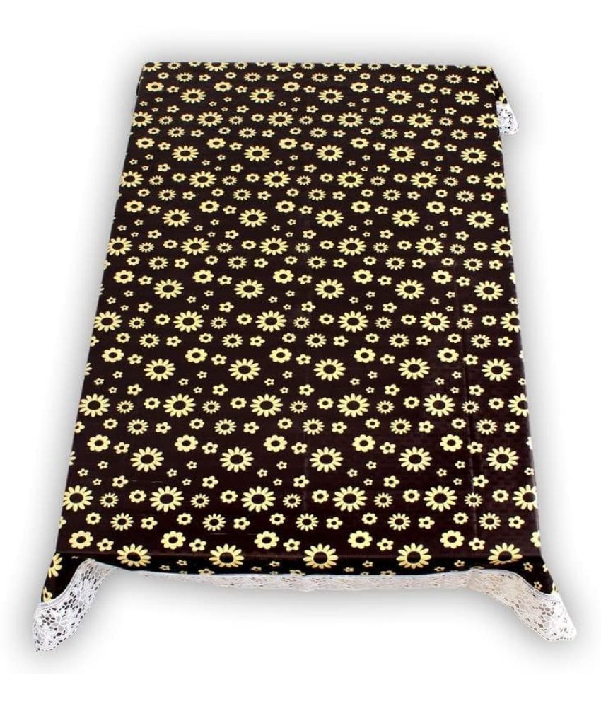     			CreadCraft Printed PVC 4 Seater Rectangle Table Cover ( 150 x 105 ) cm Pack of 1 Multi