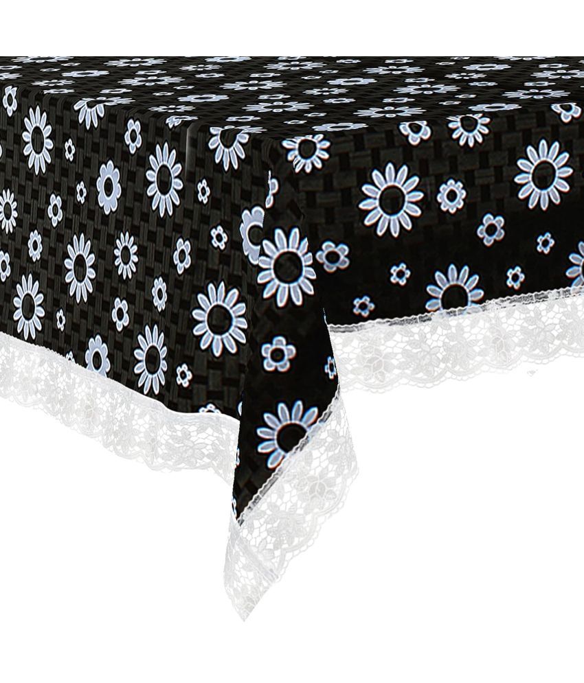     			CreadCraft Printed PVC 4 Seater Rectangle Table Cover ( 150 x 105 ) cm Pack of 1 Multi