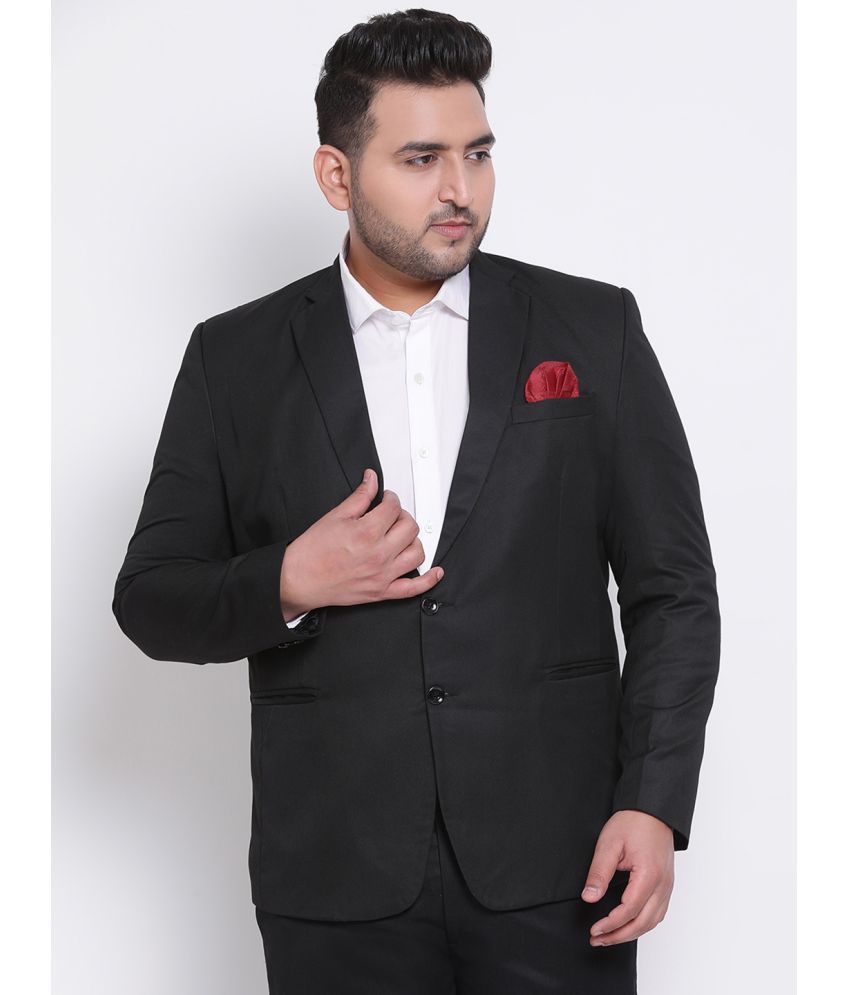     			Hangup Viscose Men's Blazer - Black ( Pack of 1 )