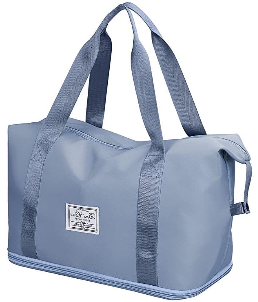     			ItsApna 15 Ltrs Blue Canvas Duffle Bag