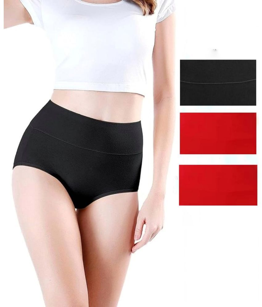     			Louis Craft Pack of 3 Cotton Lycra Briefs For Women ( Multicolor3 )