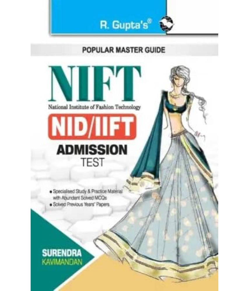     			R GUPTA POPULAR MASTER GUIDE NIFT-NID-IIFT ADMISSION TEST 2025