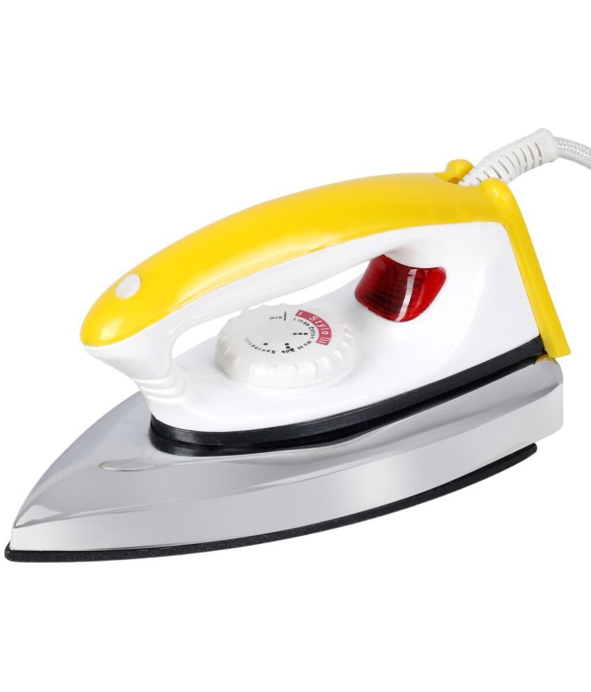     			VK STYLO YELLOW White 1000 watt Dry Iron