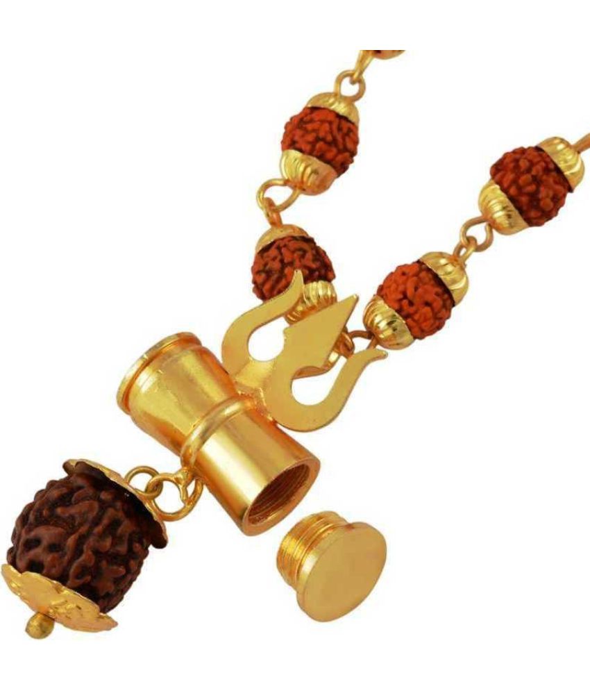     			shivmart Rudraksha Pendant With Chain ( Pack of 1 )