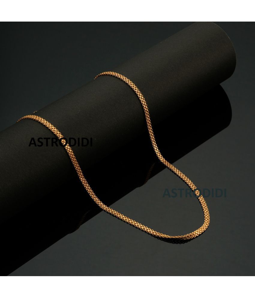     			Astrodidi Gold Plated Chain ( Set of 1 )