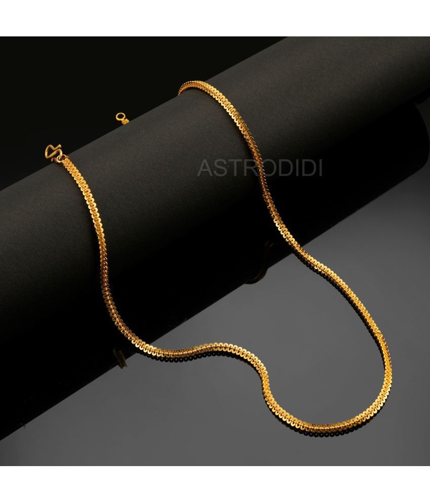     			Astrodidi Gold Plated Chain ( Set of 1 )