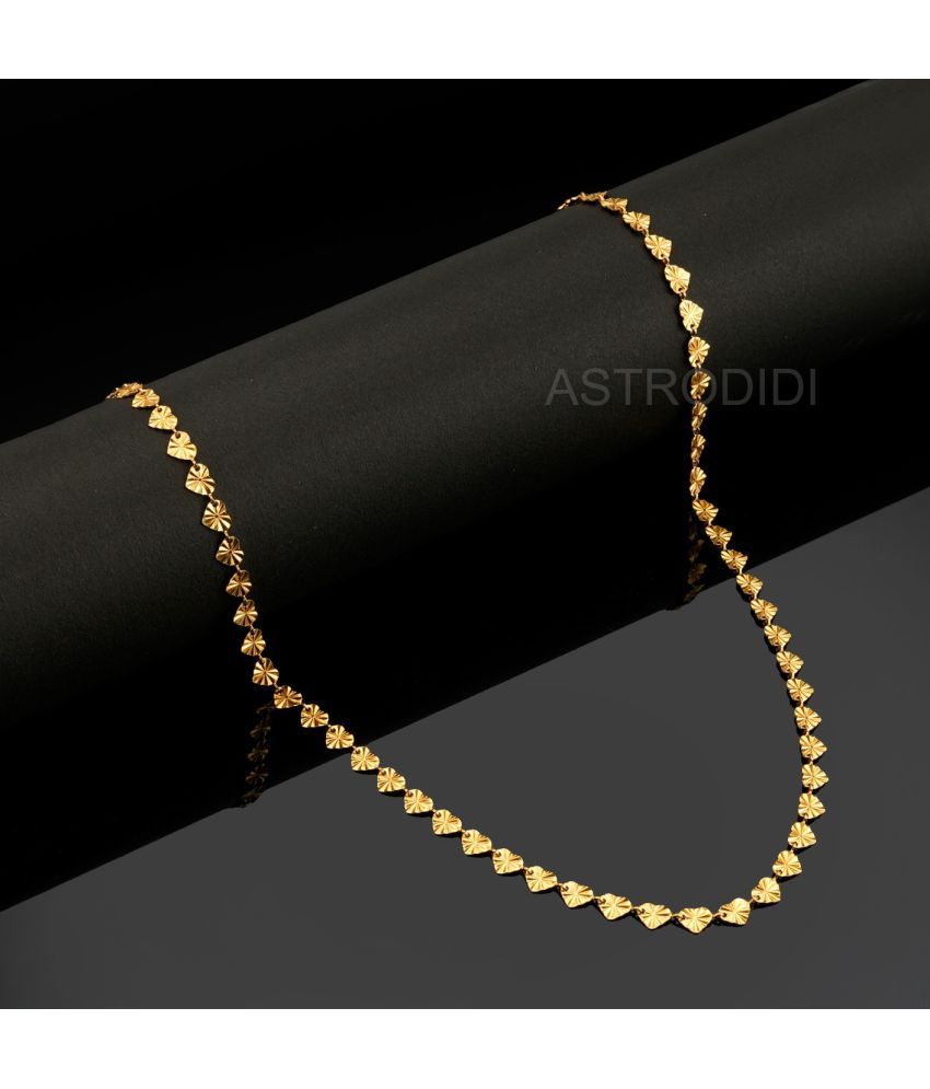     			Astrodidi Gold Plated Chain ( Set of 1 )