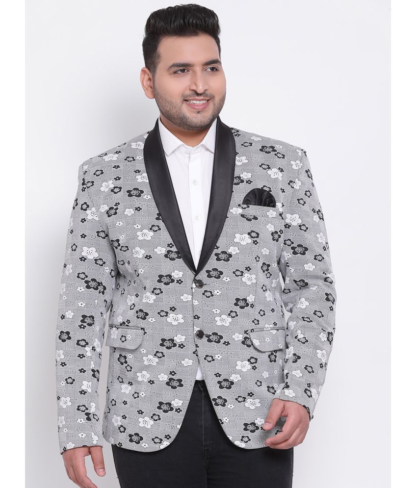     			Hangup Spandex Men's Blazer - Grey ( Pack of 1 )