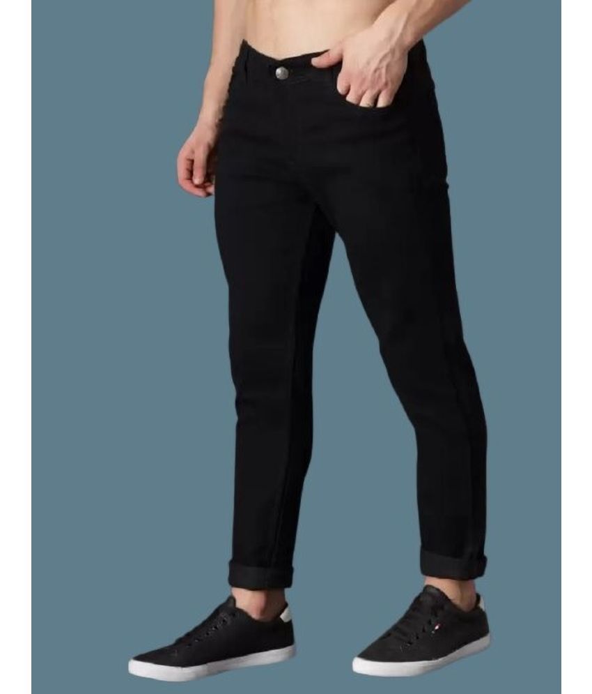     			POKHINDA Skinny Fit Basic Men's Jeans - Black ( Pack of 1 )