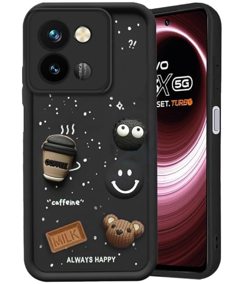     			Megha Star*** Plain Cases Compatible For Rubber Vivo T3x ( )