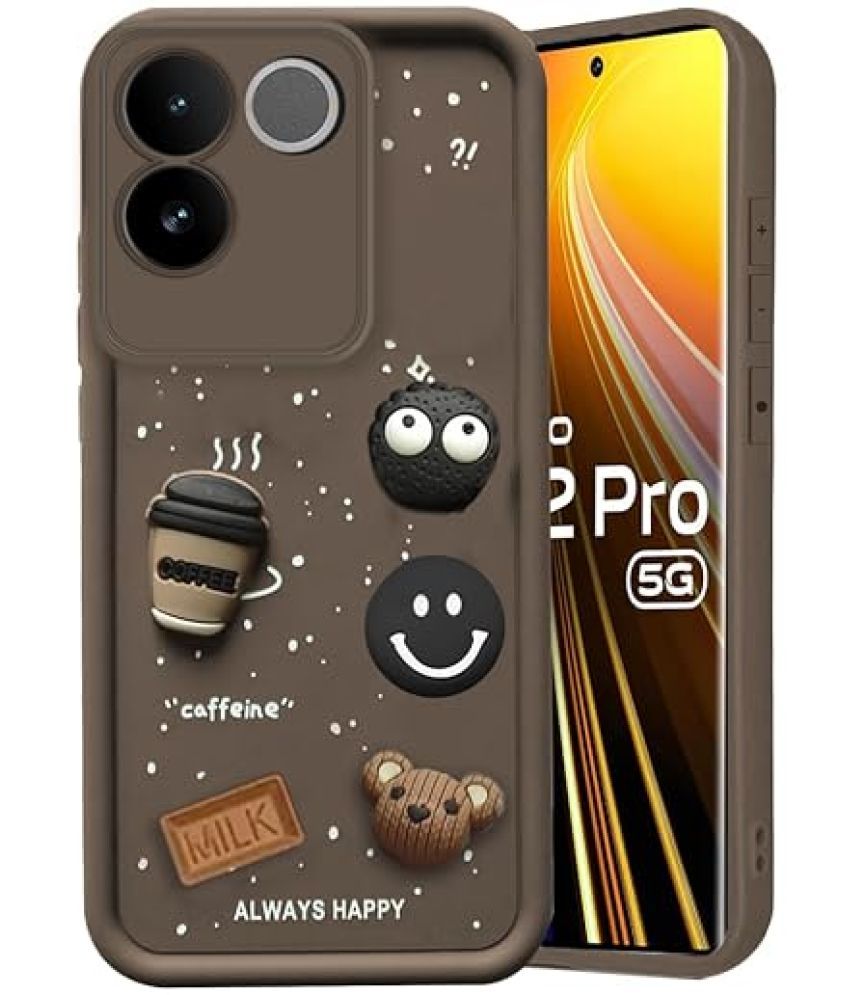     			Megha Star*** Plain Cases Compatible For Rubber Vivo T2 Pro ( )