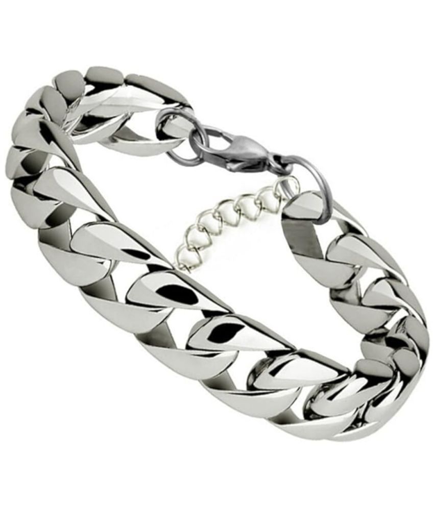     			Style Wind Silver Bracelet ( Pack of 1 )