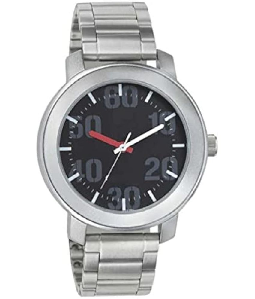     			kriss collection Silver Stainless Steel Analog Men's Watch