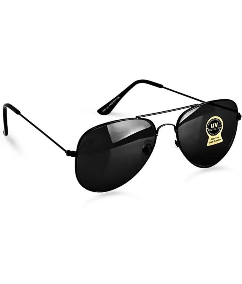     			Rozti Black Round Sunglasses ( Pack of 1 )