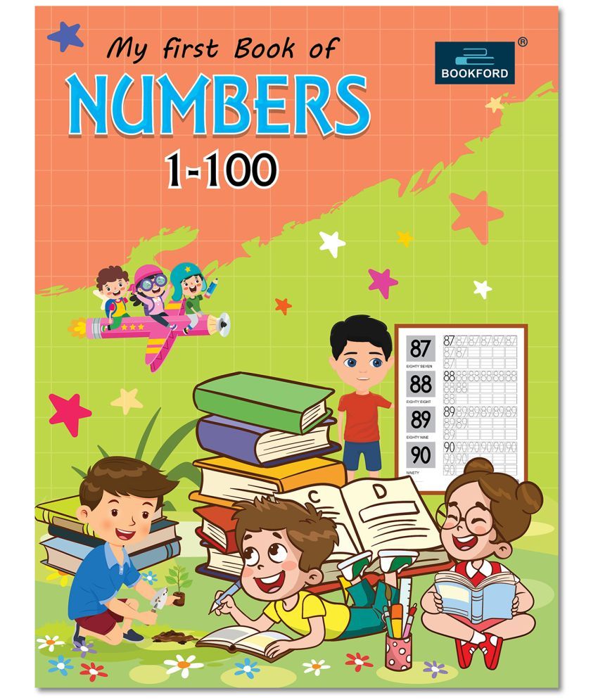     			My First Book Of Numbers 1-100 Books For Kids