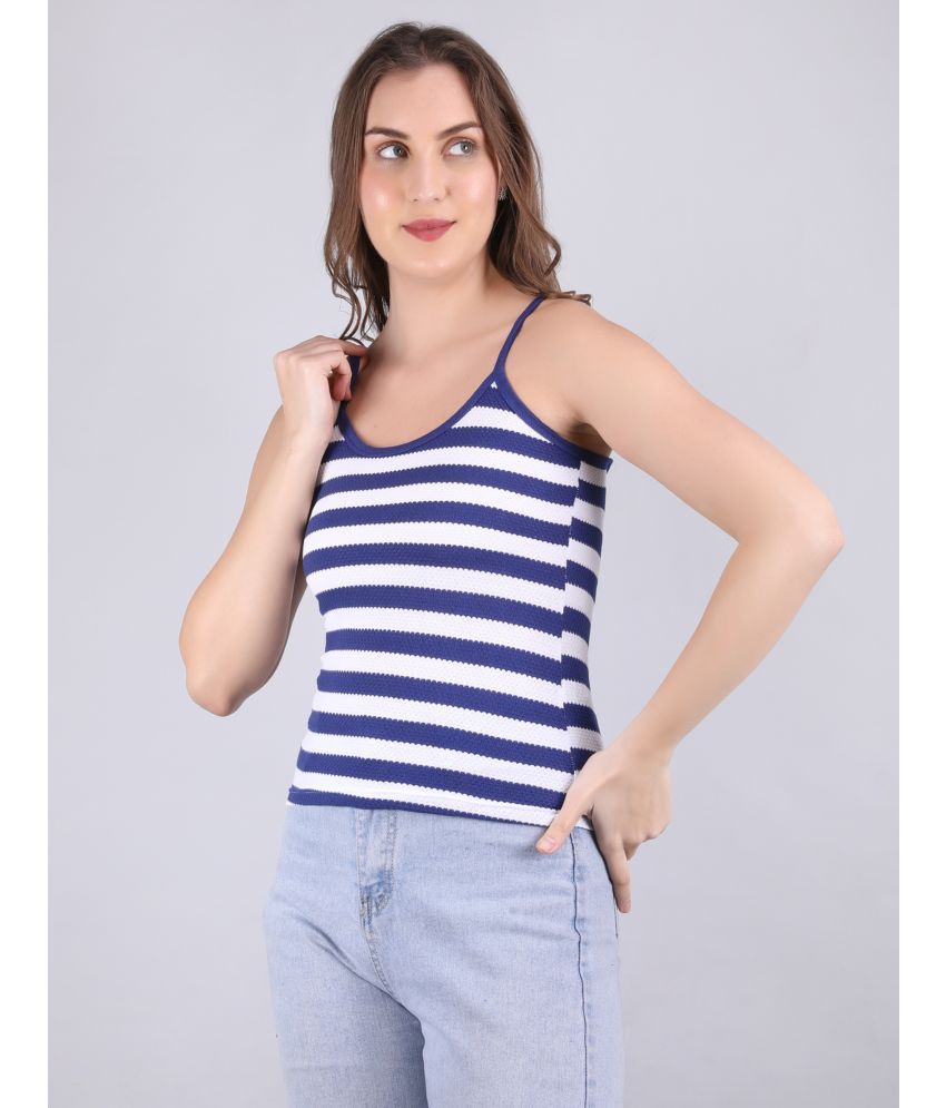     			VEE SAA Pack of 1 Cotton Tank Top ( Blue )