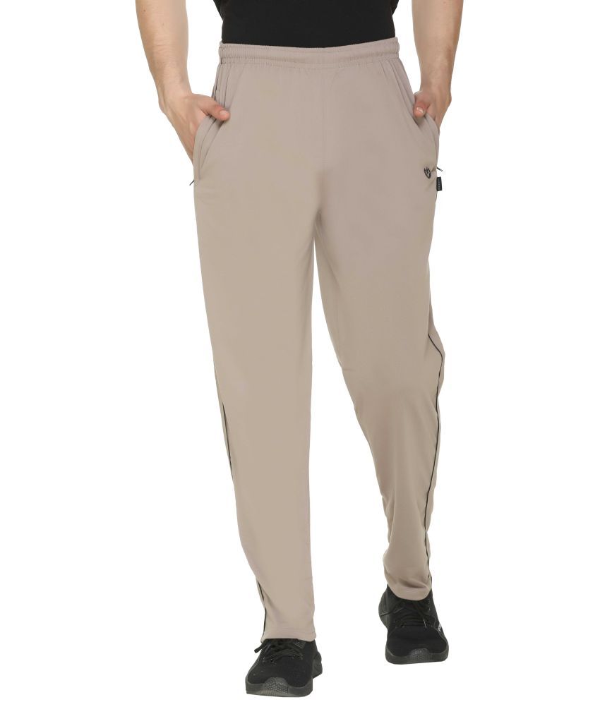     			Colors And Blends Beige Cotton Blend Men's Trackpants ( Pack of 1 )