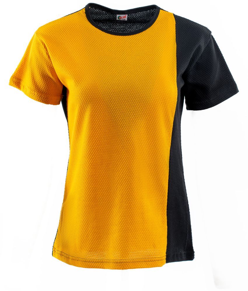     			VEE SAA Pack of 1 Cotton Women's T-Shirt ( Yellow )