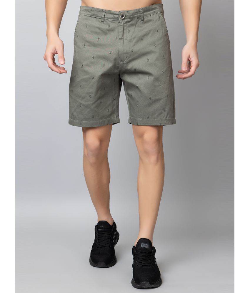     			Club York Green Cotton Blend Men's Shorts ( Pack of 1 )