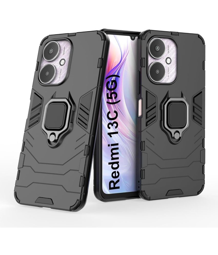     			Bright Traders Shock Proof Case Compatible For Polycarbonate Redmi 13C 5G ( )