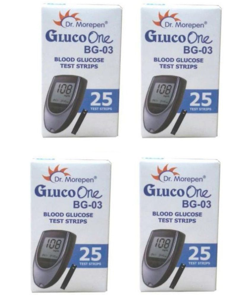     			Dr. Morepen GLUCO ONE BG-03 100 Test Strips