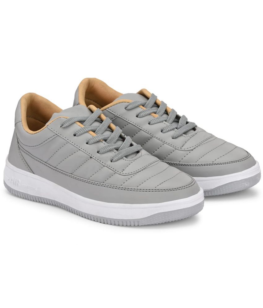     			HATTOUN Grey Men's Lifestyle Shoes