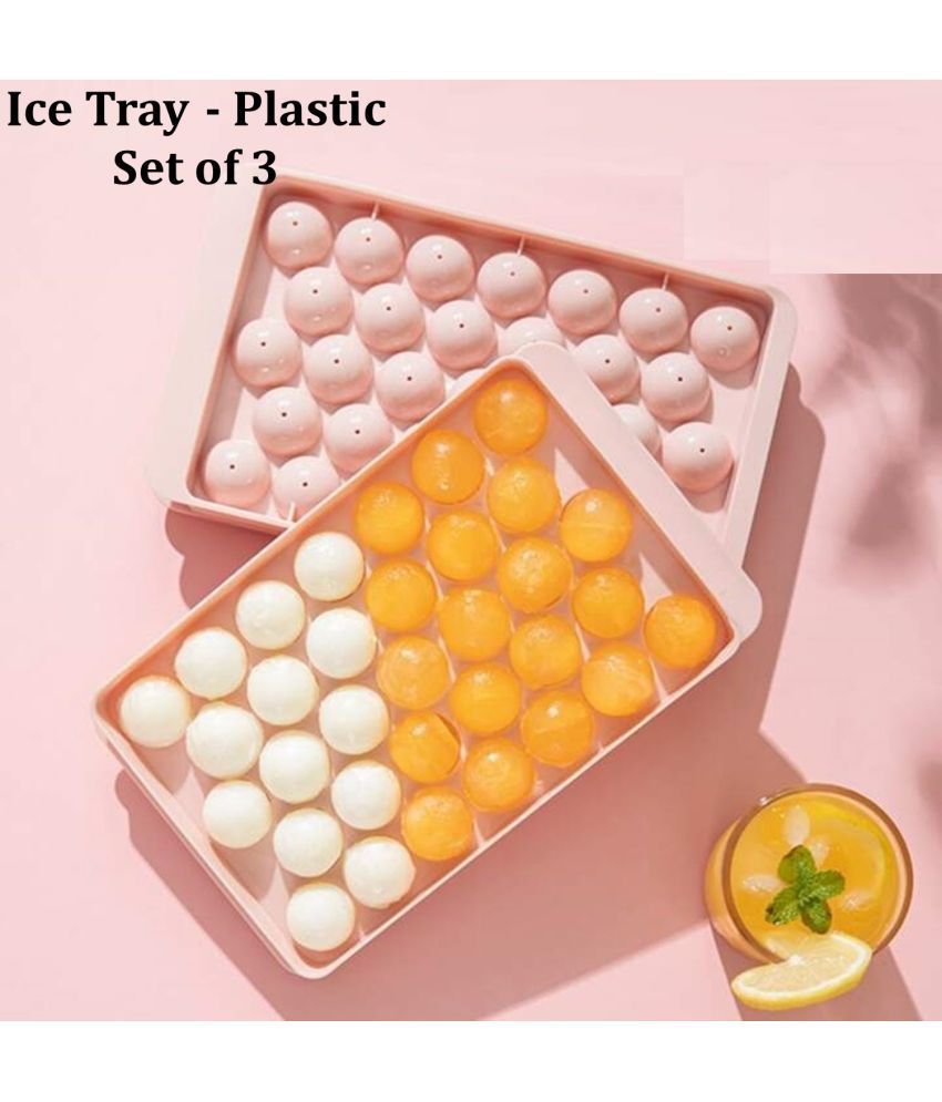     			Stysol Lolipop Ice Tray Pink 3 Pcs