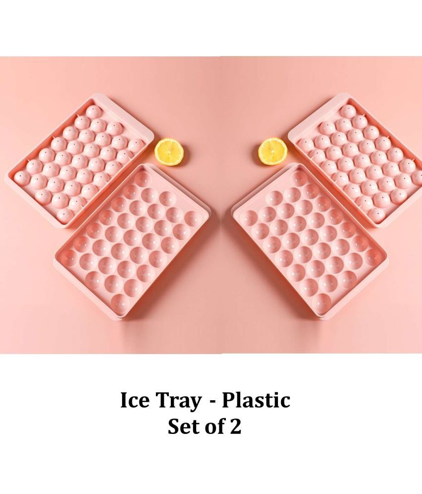     			Stysol Pink Ice Tray Peach 2 Pcs