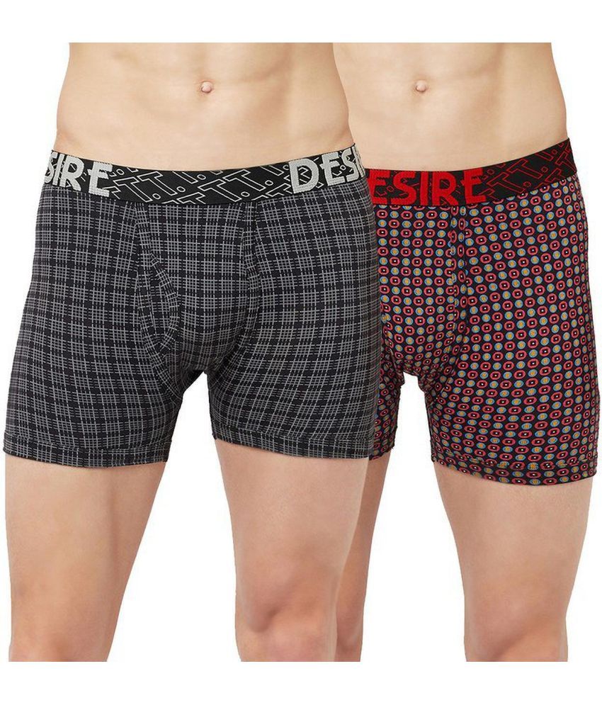     			TT Pack of 2 Cotton Trunks For Men's ( Multicolor2 )