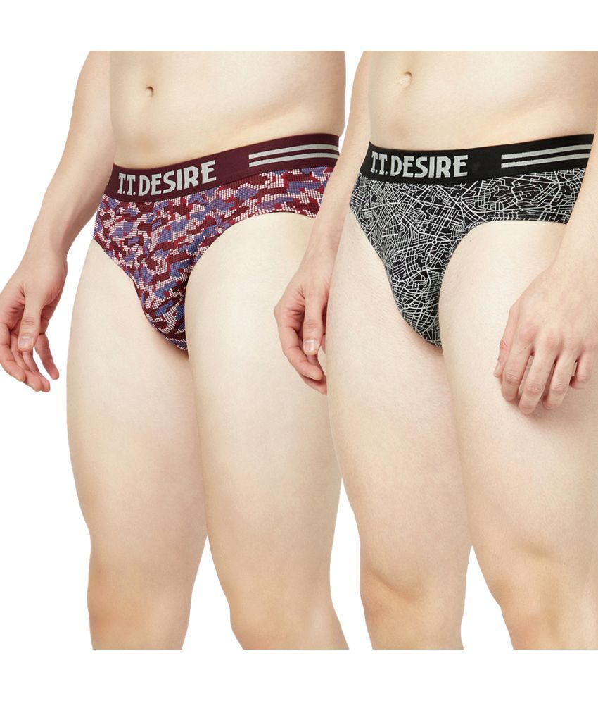     			TT Pack of 2 Cotton Briefs For Men's ( Multicolor )