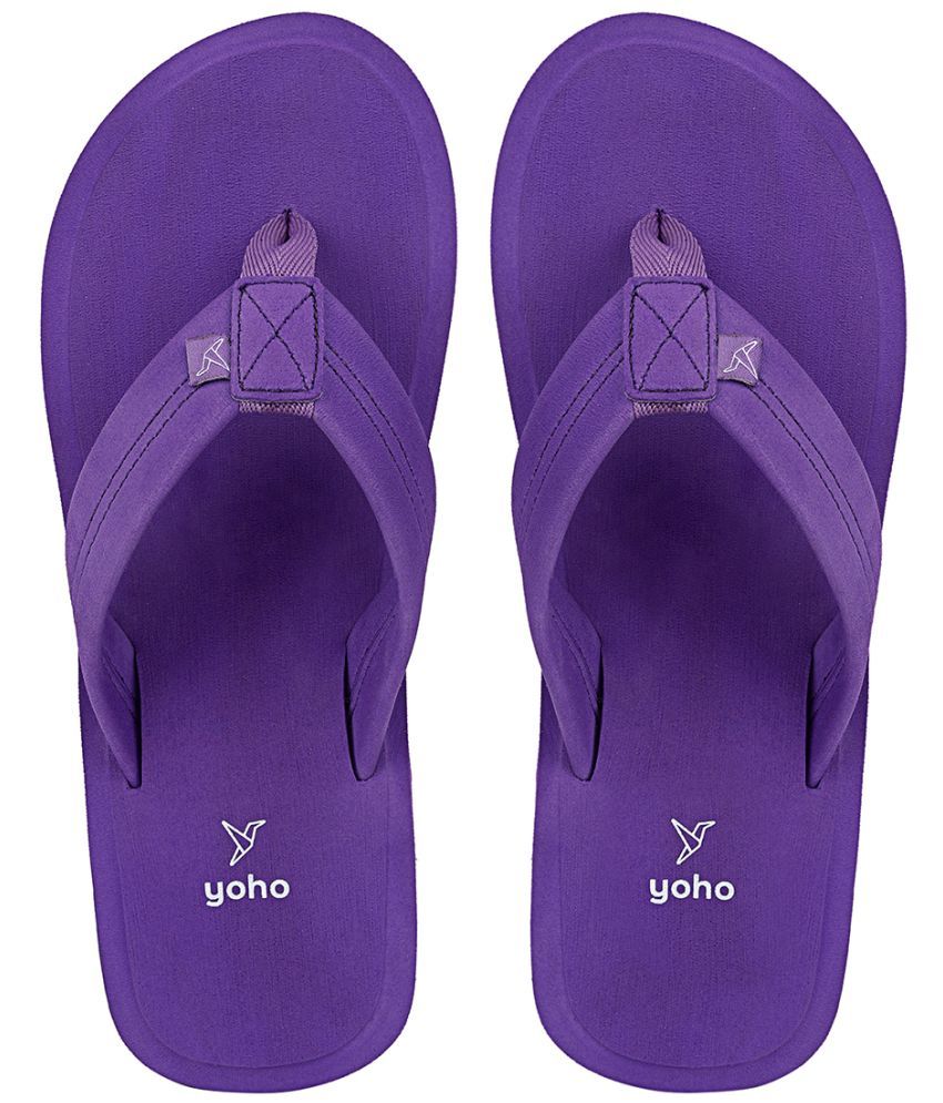     			Yoho Purple Women's Slipper