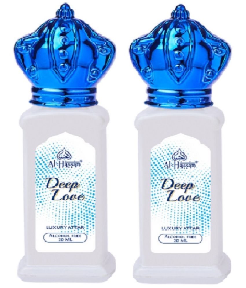     			Al - Hassan Musk Non- Alcoholic Miniature Attar ( Pack of 2 )