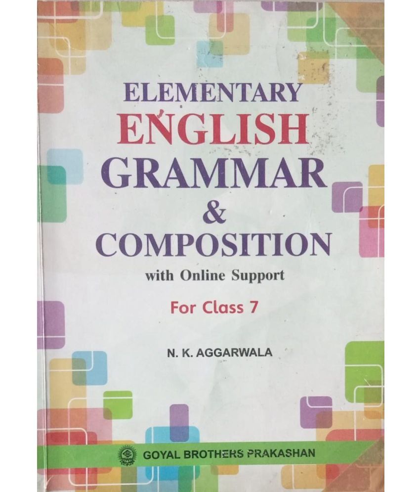     			Elementary English Grammar & Composition With Online Support Class 7