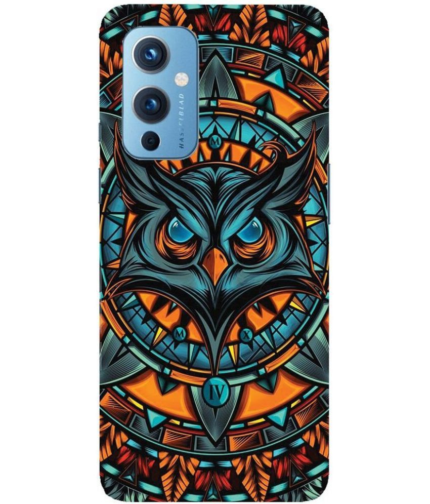     			hello case Multicolor Printed Back Cover Silicon Compatible For Oneplus 9 ( Pack of 1 )