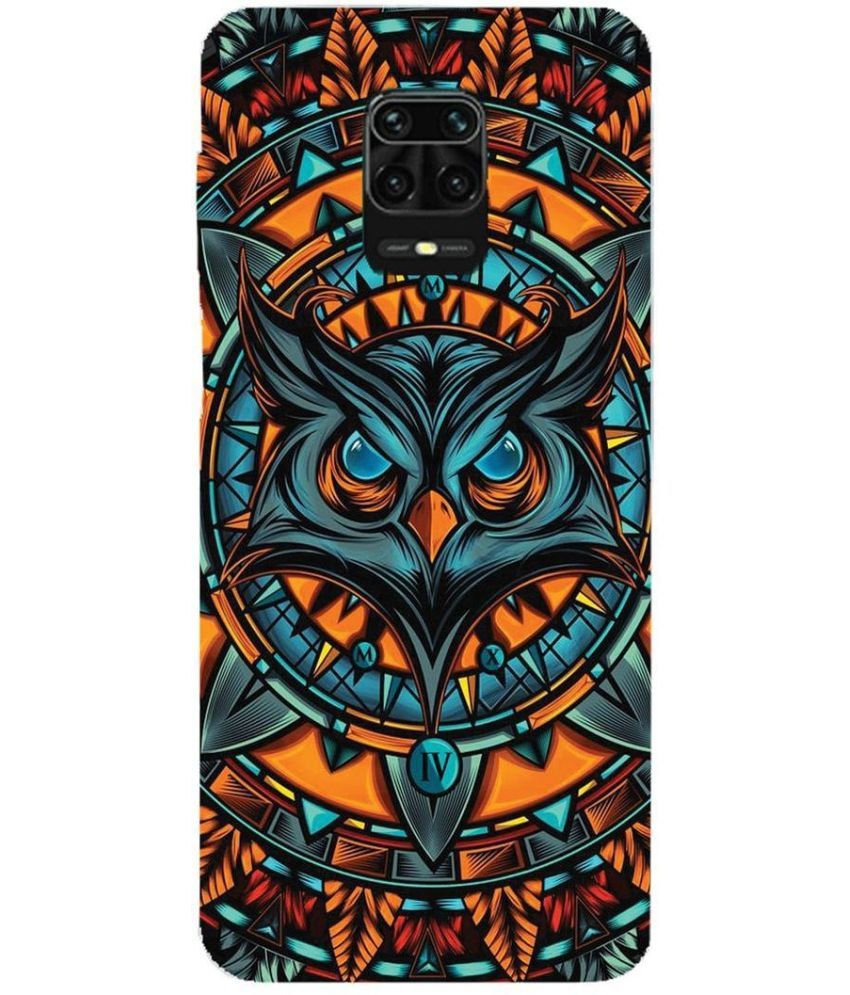     			hello case Multicolor Printed Back Cover Silicon Compatible For Mi Redmi Note 9 Pro ( Pack of 1 )