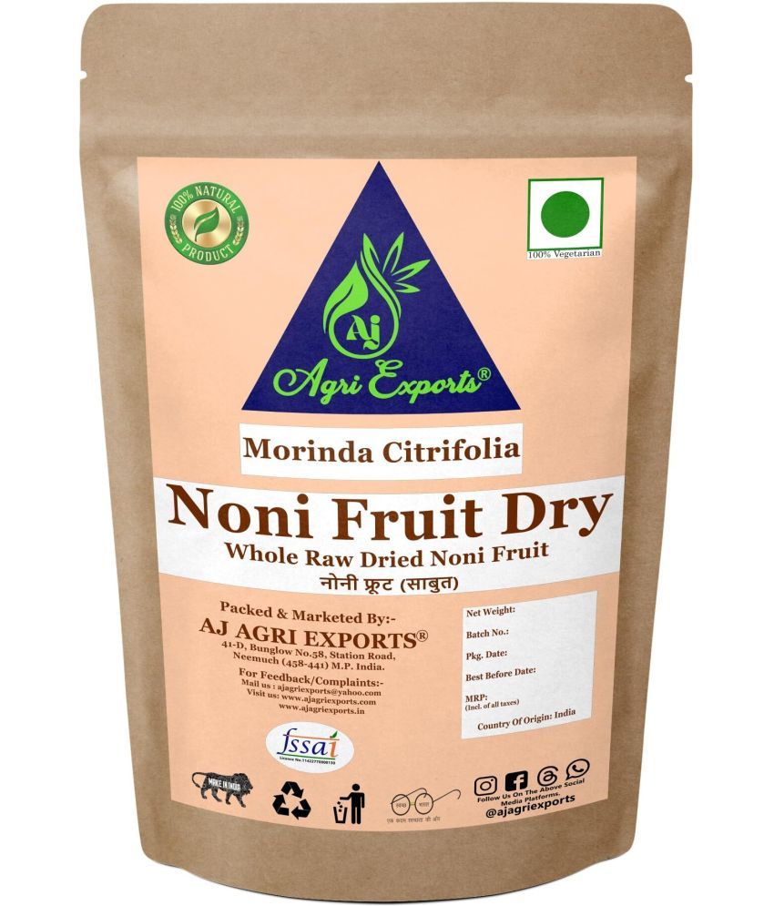     			AJ AGRI EXPORTS Noni Fruit Dry - Whole Noni Fruit Dried - Morinda Citrifolia 400 gm