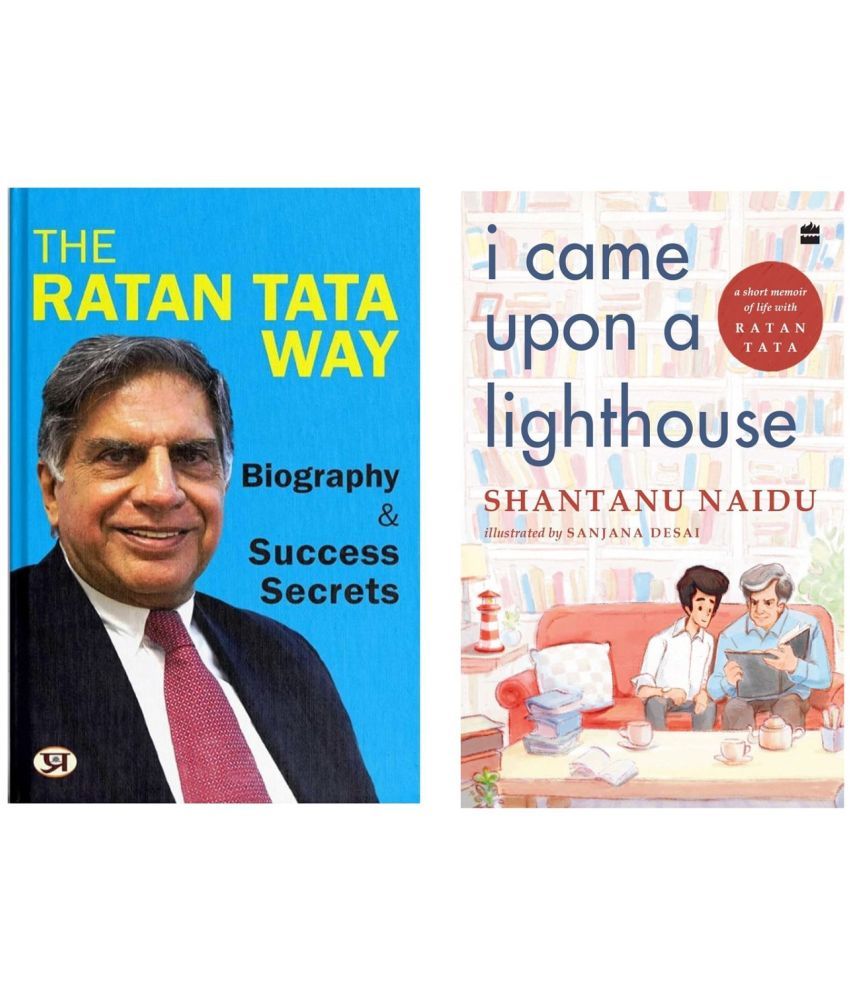     			( Combo Of 2 Books ) The Ratan Tata Way & I Came Upon a Lighthouse Short Stories of Life with Ratan Tata paperback English