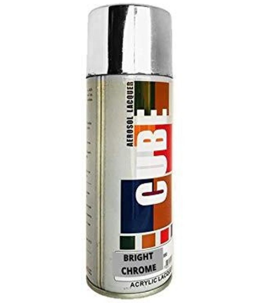     			Golden Fox Cube Chrome Spray Paint Multicolor Spray Paint 400 ml (Pack of 1)