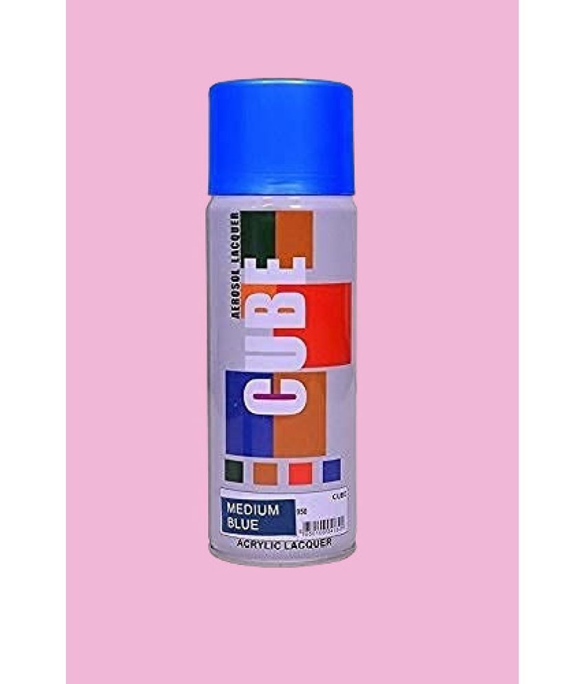     			Golden Fox cube Aerosol Spray Paint 400ml for Multipurpose use Blue Spray Paint 400 ml (Pack of 1)