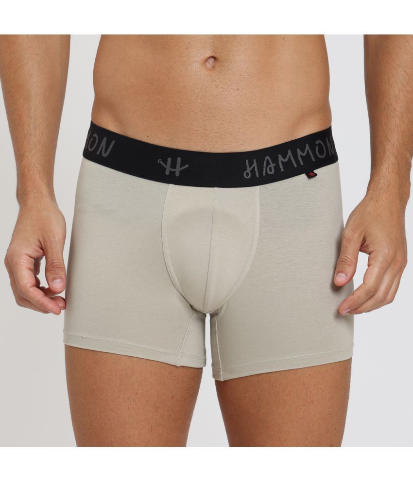     			Hammon Pack of 1 Cotton Briefs For Men's ( Grey )