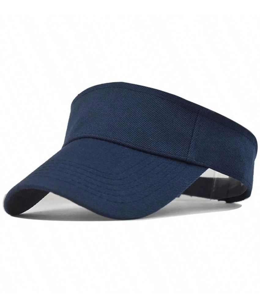     			Infispace Navy Cotton Blend Women's Cap ( Pack of 1 )