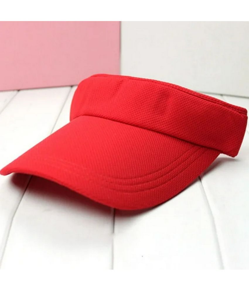     			Infispace Pack of 1 Cotton Men's Cap ( Red )