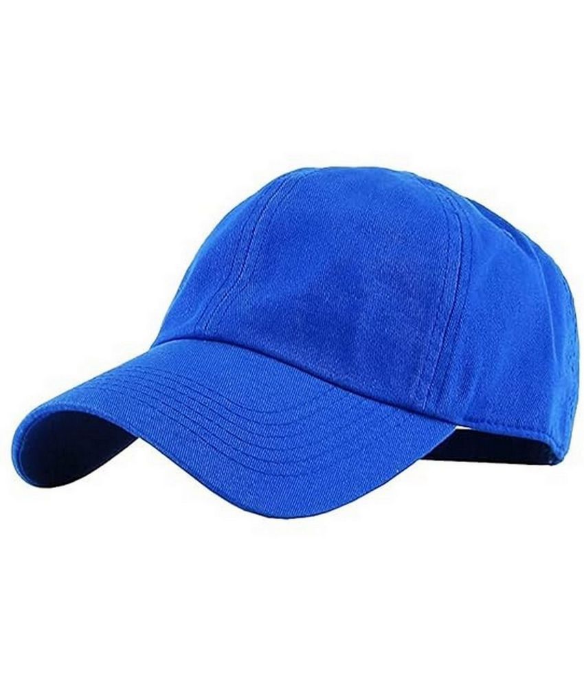     			Infispace Pack of 1 Cotton Men's Cap ( Blue )